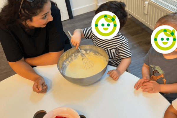 Backen macht Spaß - besonders wenn kleine kiziHände bei der Zubereitung helfen. Zusammen backen wir einen Zitronen-Erbeerkuchen